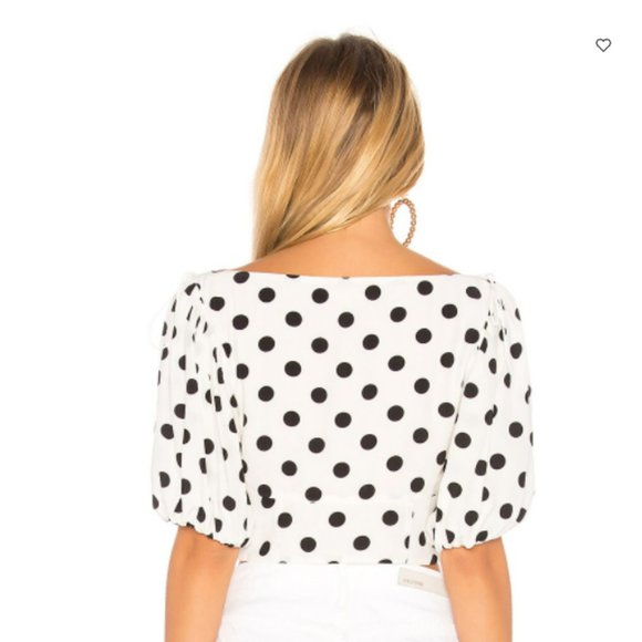 For Love and Lemons Lexington Crop Top XS - Picture 4 of 6